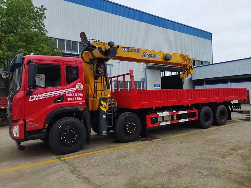 東風(fēng)DV5前四后八隨車(chē)吊