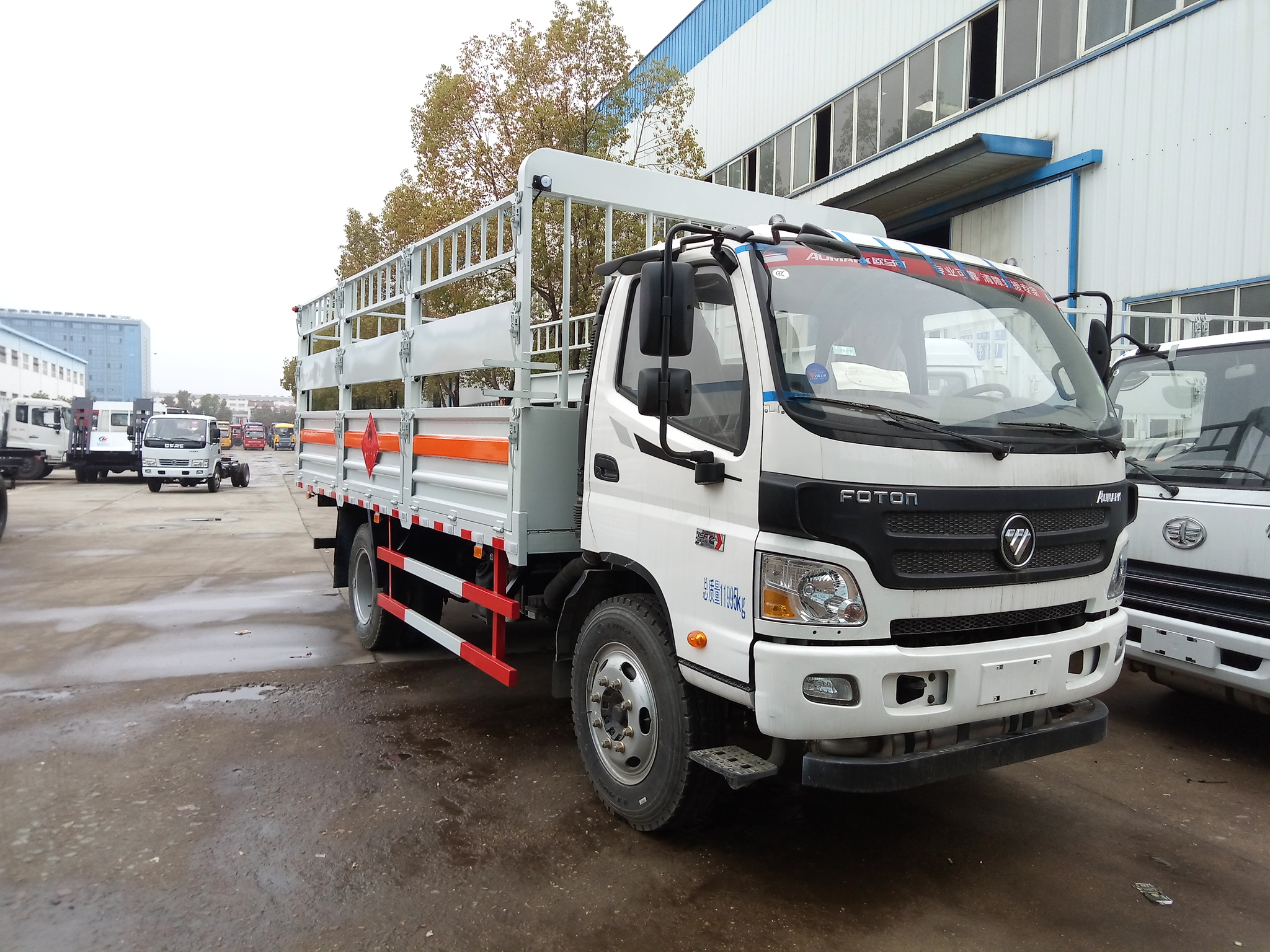 福田歐馬可5.1米 (7.2噸)氣瓶車(chē)